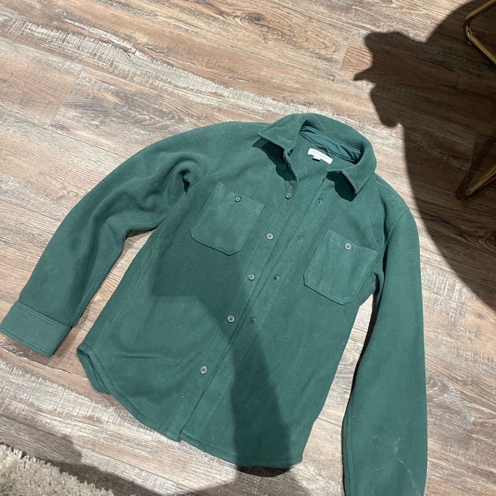 Fleece Button Down
